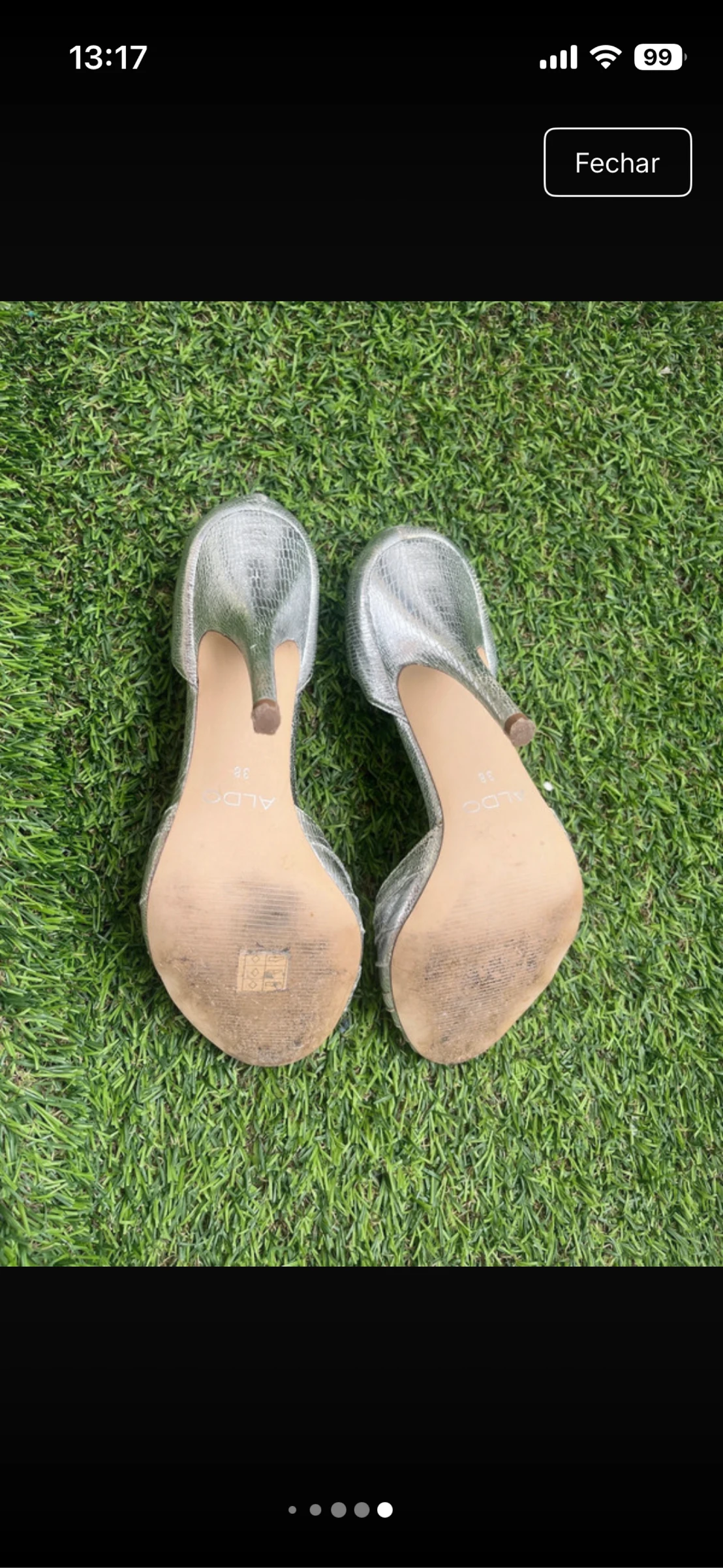 Chaussures à talons ALDO argentées – photo 5